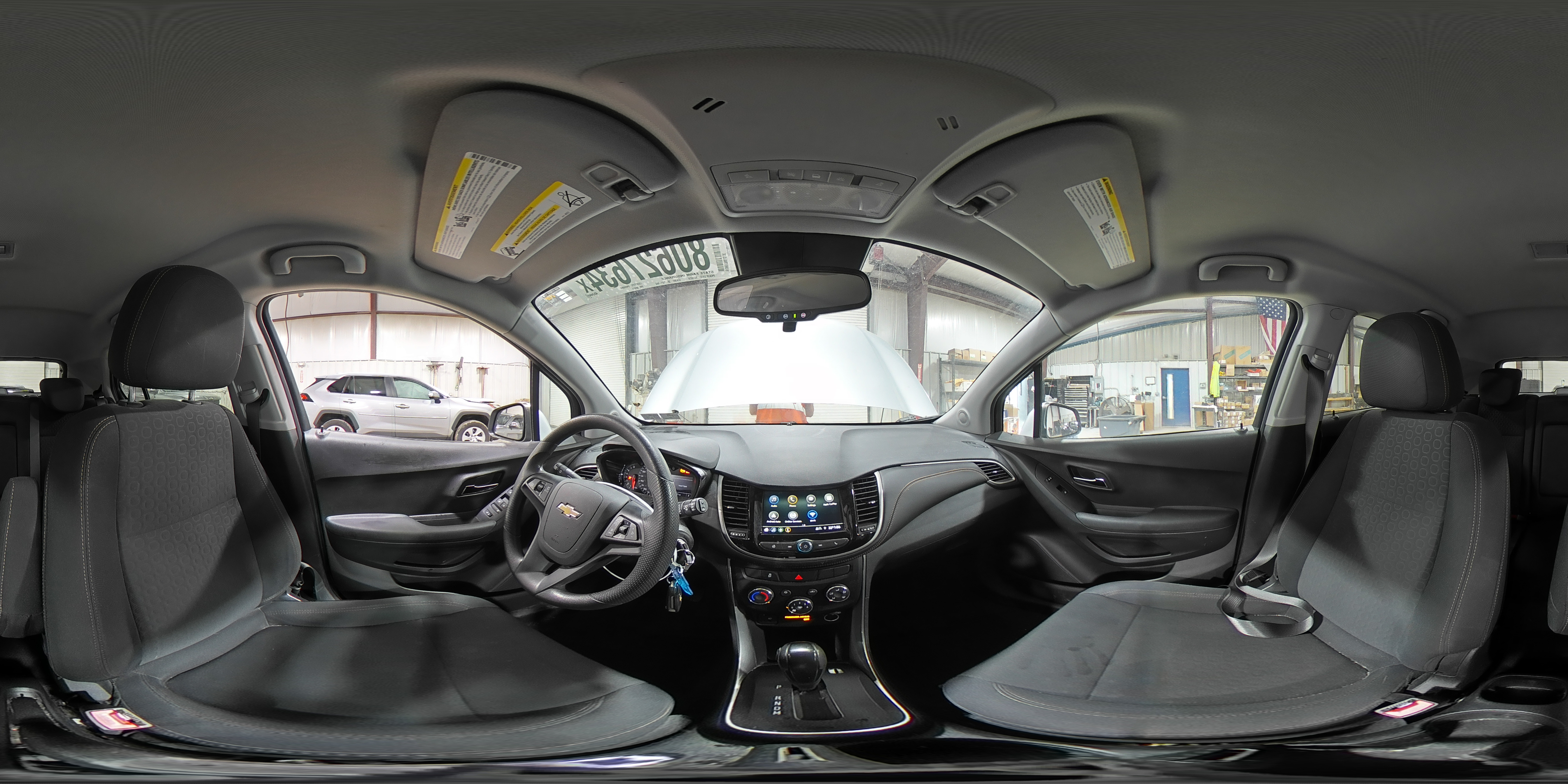 2019 Chevrolet Trax VIN 3GNCJKSB1KL389815 Copart auction photo, front end damage thumbnail 16