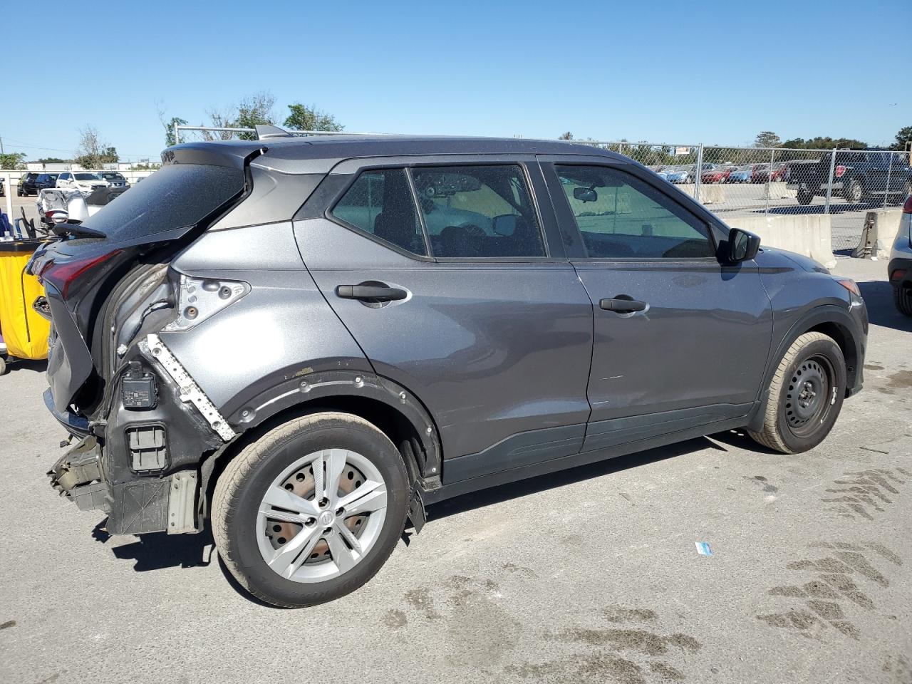 2021 Nissan Kicks VIN 3N1CP5BV0ML514845 Copart auction photo, rear end damage thumbnail 3