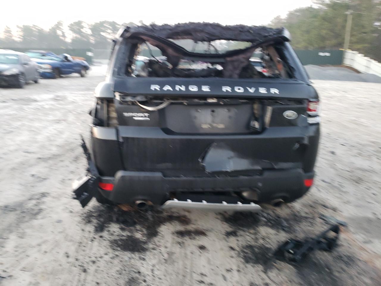 2015 Land Rover Range Rover VIN SALWR2VF5FA508159 Copart auction photo, burn damage thumbnail 6