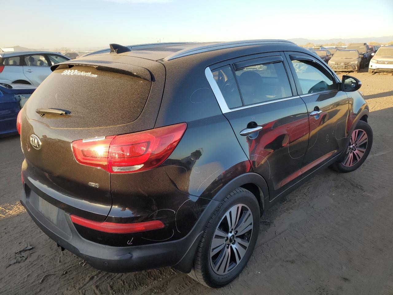 2015 KIA Sportage VIN KNDPCCAC2F7787145 Copart auction photo, front end damage thumbnail 3
