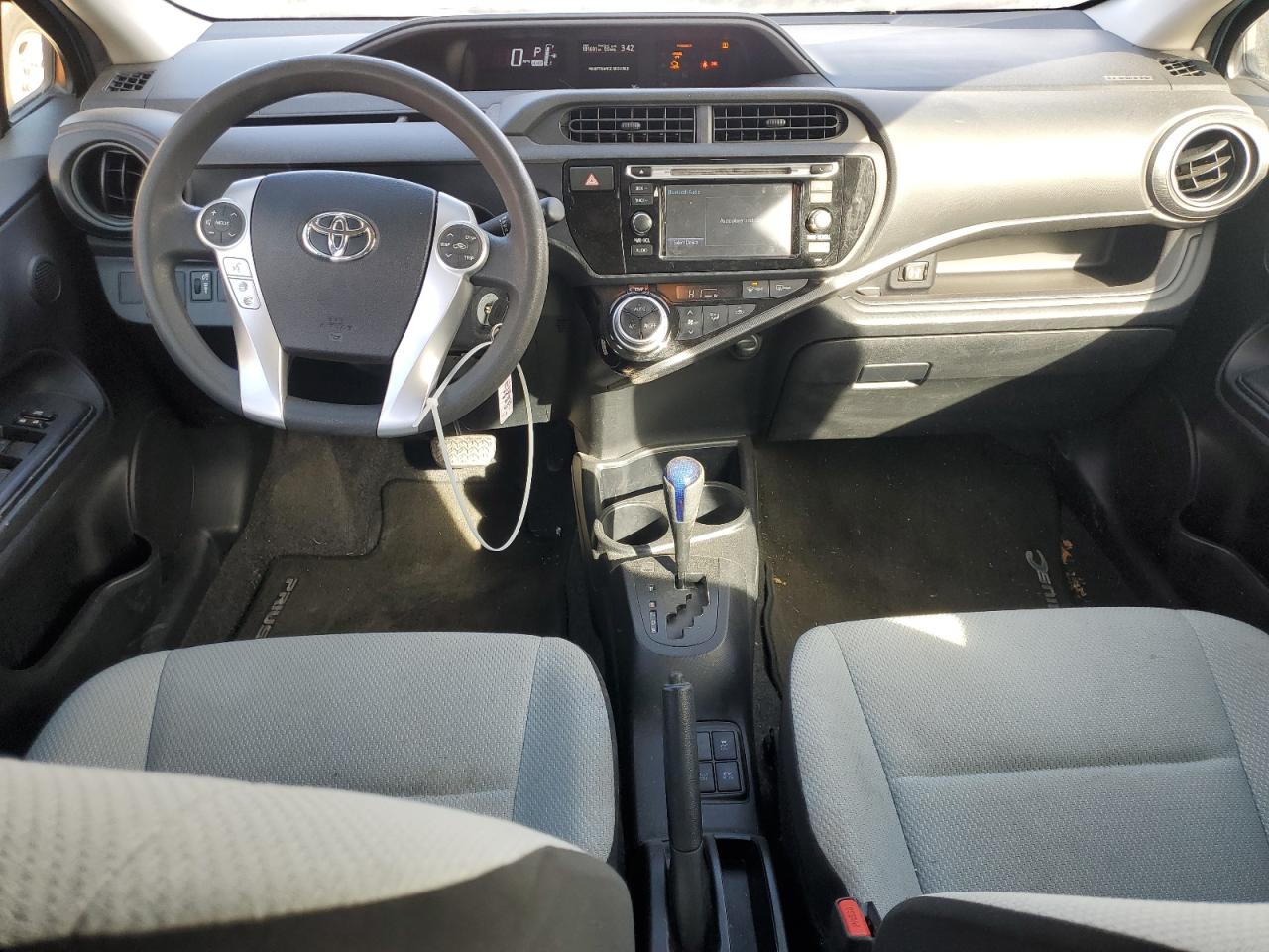 2016 Toyota Prius VIN JTDKDTB39G1117120 Copart auction photo, all over damage thumbnail 8