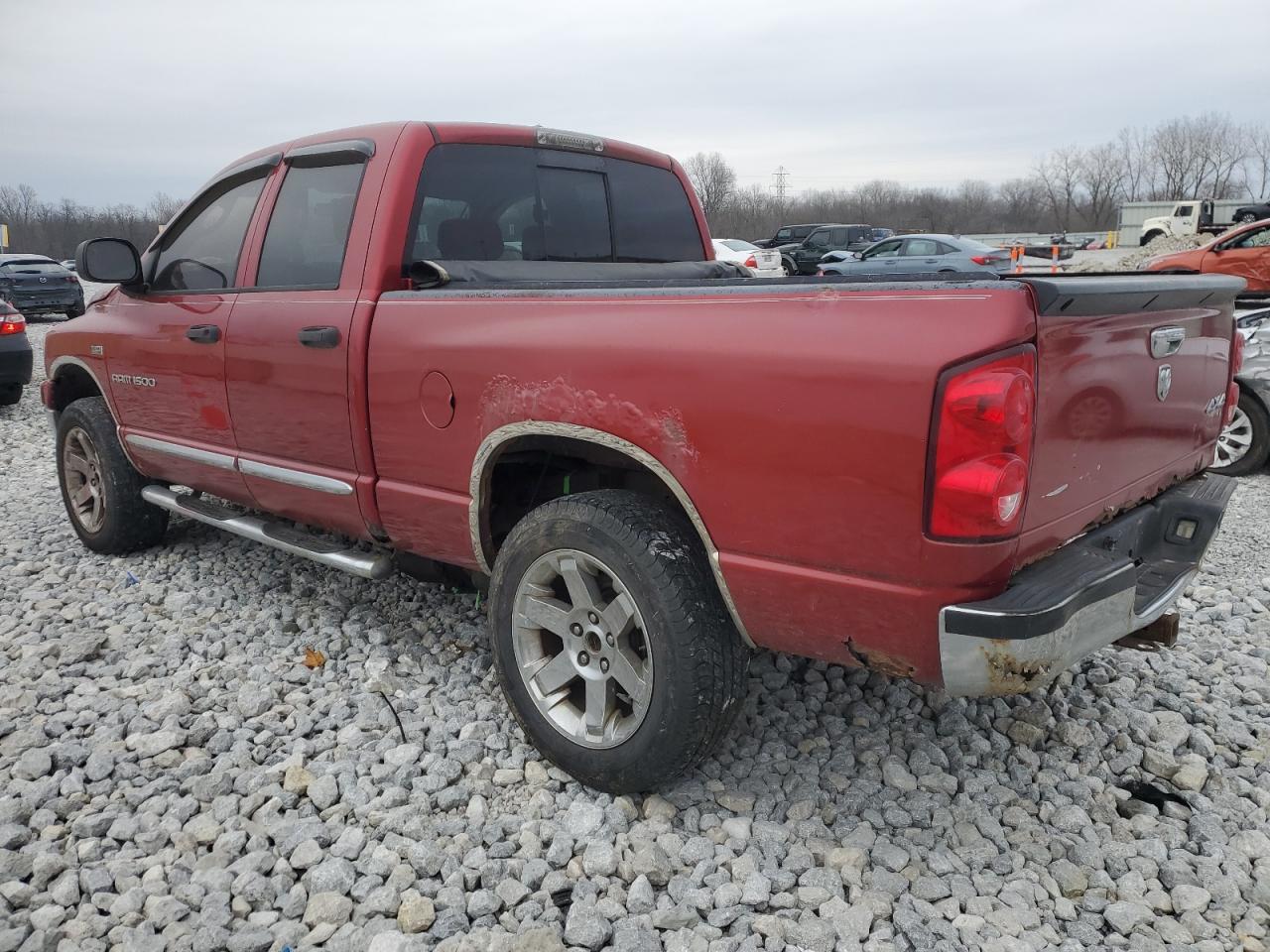 2007 Dodge RAM VIN 1D7HU18217S101605 Copart auction photo, undercarriage / mechanical damage thumbnail 2