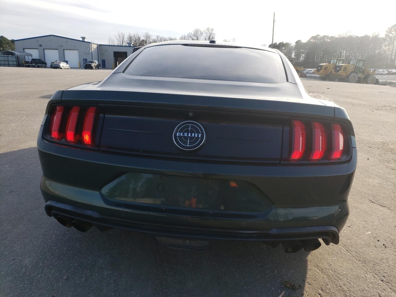 2019 Ford Mustang VIN 1FA6P8K09K5502793 Copart auction photo, side / front end damage thumbnail 6