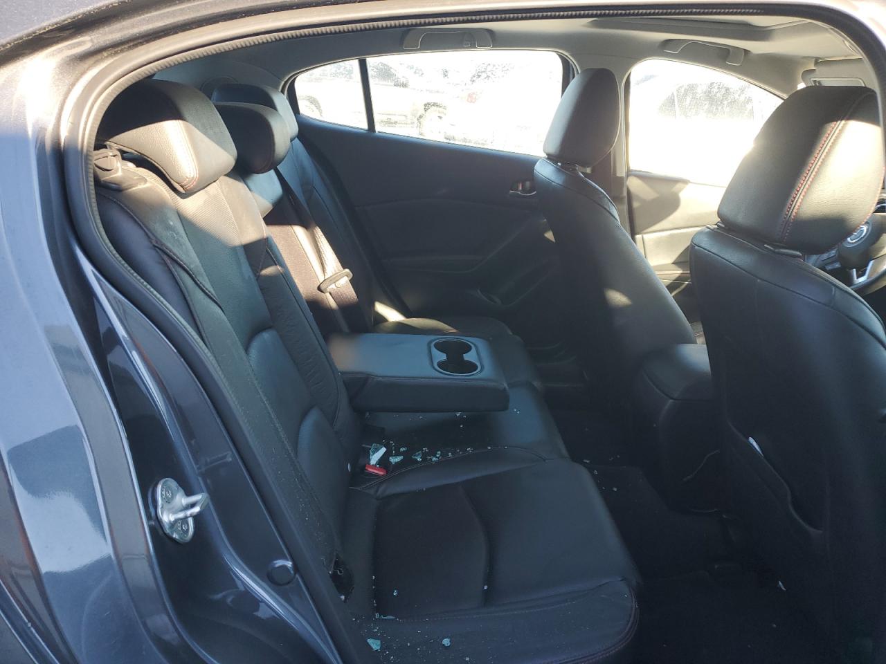 2015 Mazda 3 VIN JM1BM1M33F1221067 Copart auction photo, side damage thumbnail 10
