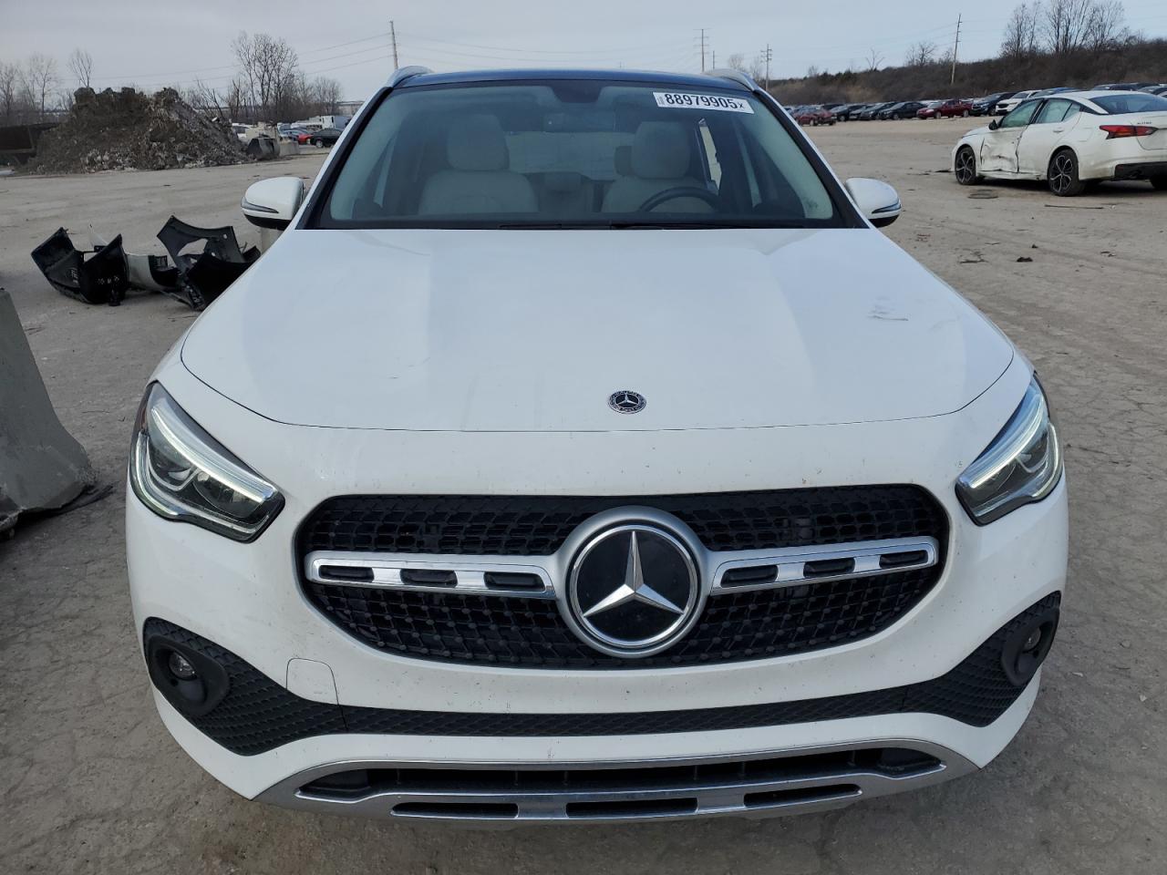 2021 Mercedes-Benz GLA-klasse VIN W1N4N4GB1MJ250051 Copart auction photo, side / rear end damage thumbnail 5