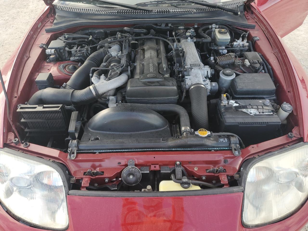 1993 Toyota Supra VIN JT2JA82J8P0003270 Copart auction photo, water/flood damage thumbnail 11
