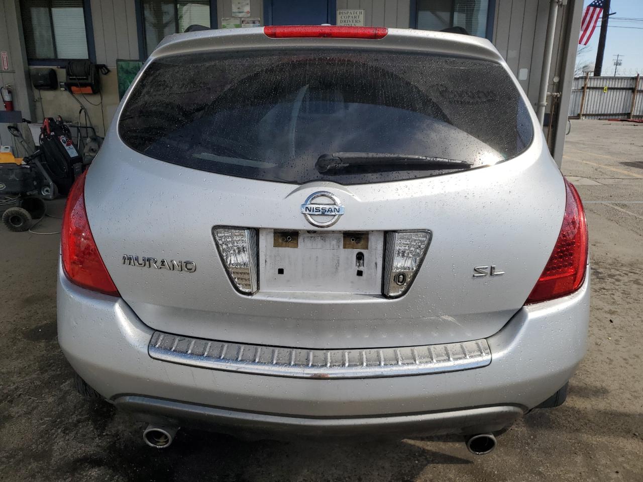2007 Nissan Murano VIN JN8AZ08T67W526041 Copart auction photo, front end damage thumbnail 6