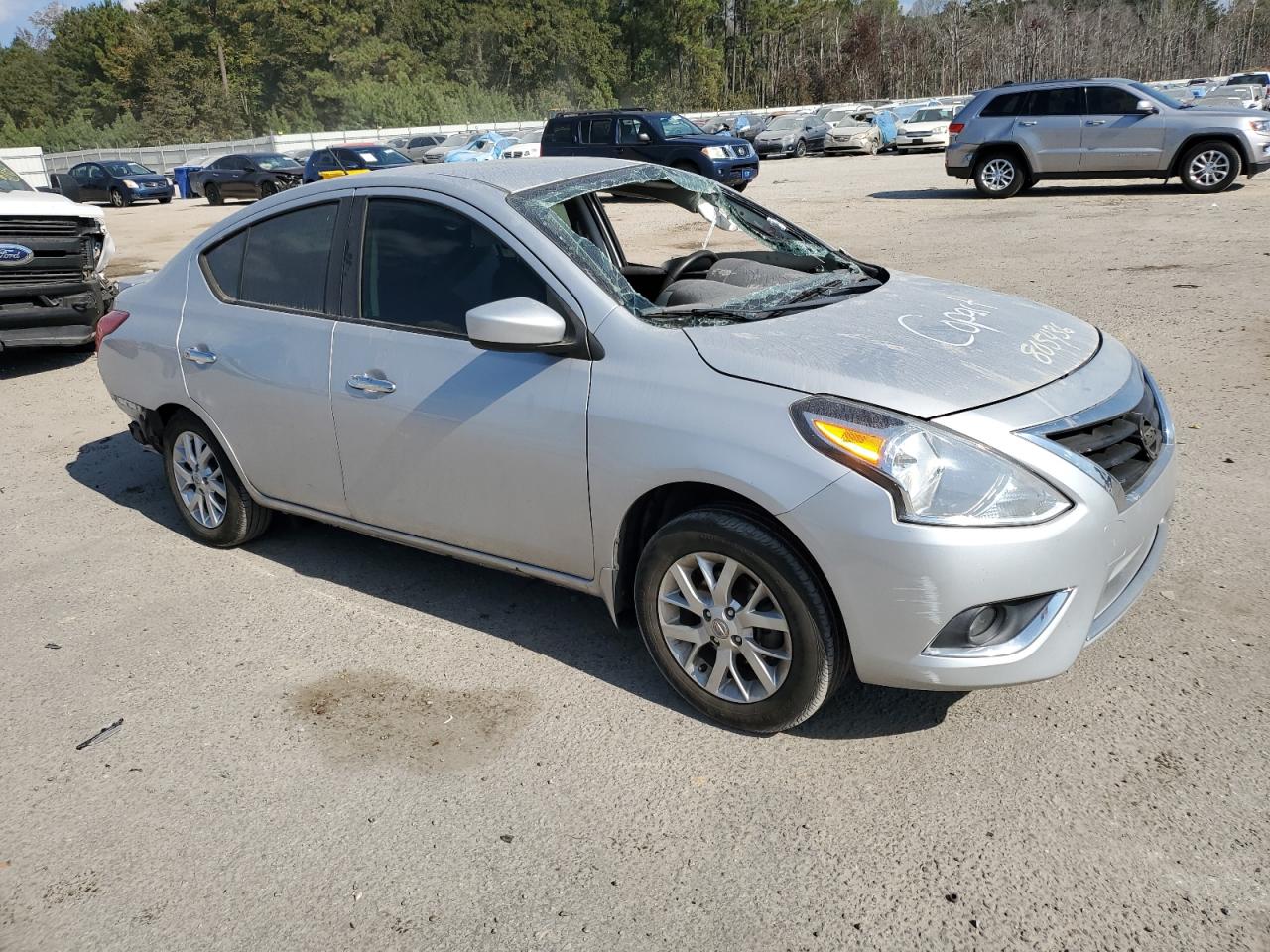 2018 Nissan Versa VIN 3N1CN7AP3JL805436 Copart auction photo, all over damage thumbnail 4