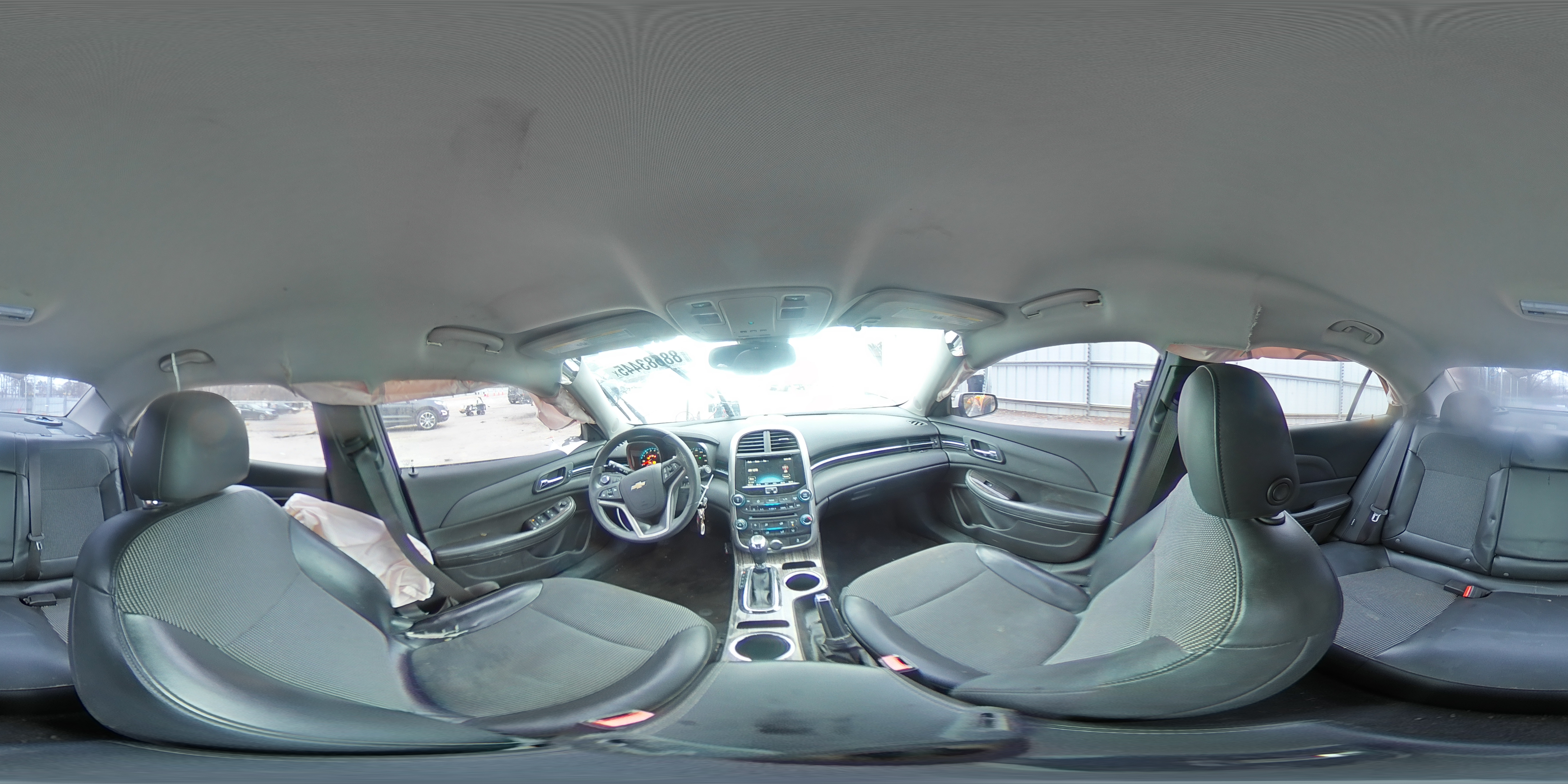 2016 Chevrolet Malibu VIN 1G11C5SA6GF127673 Copart auction photo, side / front end damage thumbnail 13