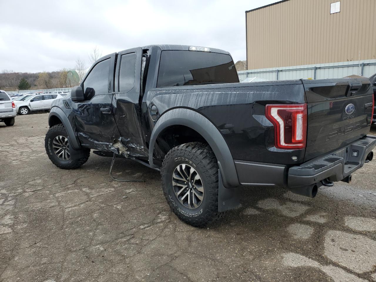2019 Ford F-150 VIN 1FTEX1RG4KFC38988 Copart auction photo, side damage thumbnail 2