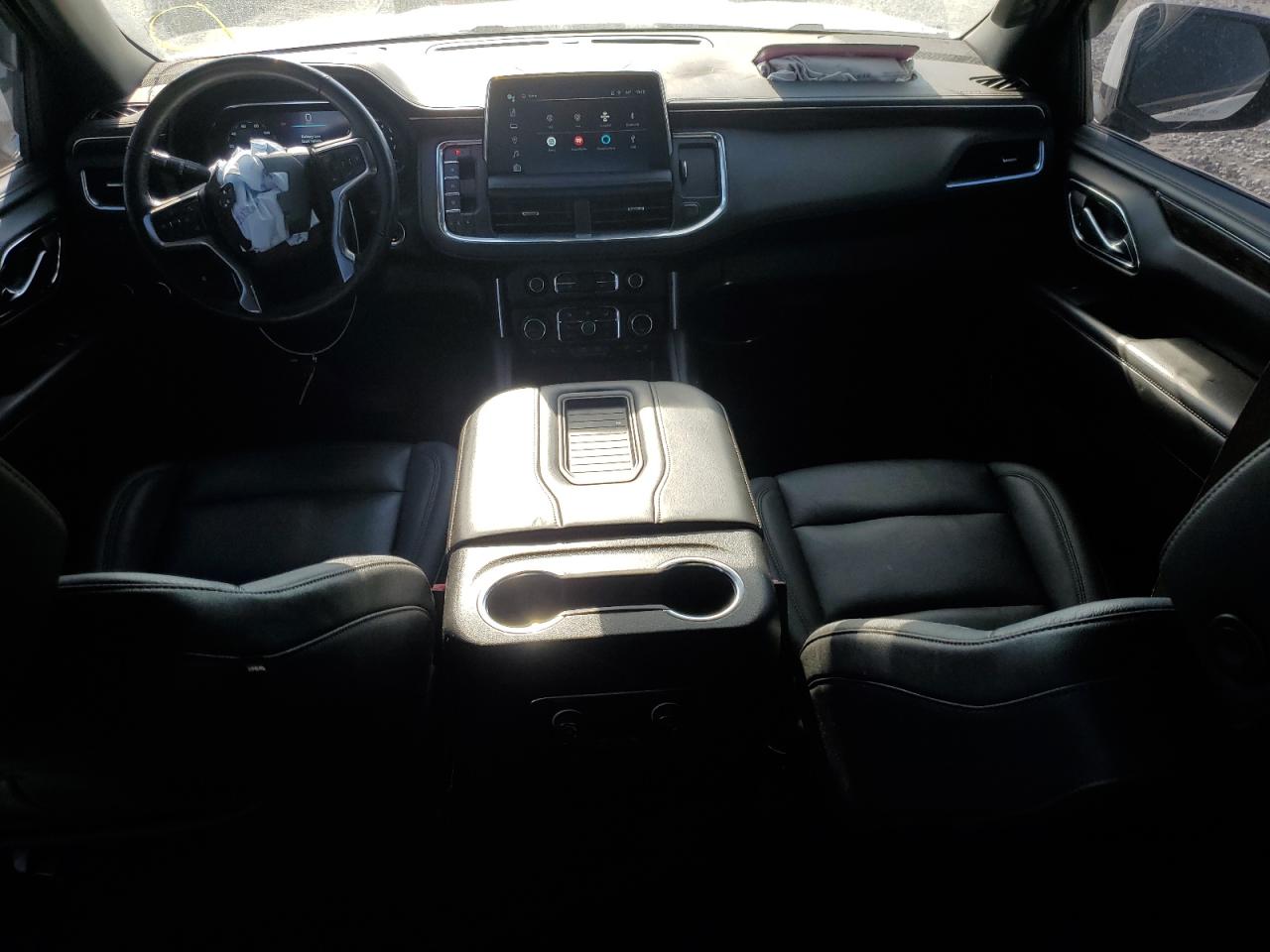 2022 Chevrolet Tahoe VIN 1GNSKPKD7NR316839 Copart auction photo, front end / side damage thumbnail 8