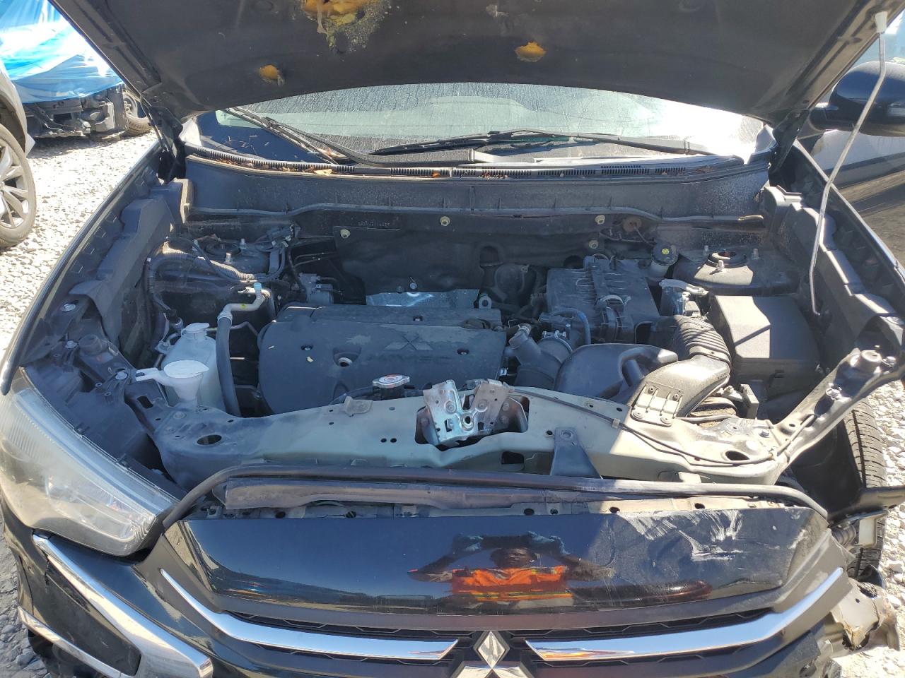 2018 Mitsubishi Outlander VIN JA4AP3AUXJZ014739 Copart auction photo, front end damage thumbnail 11