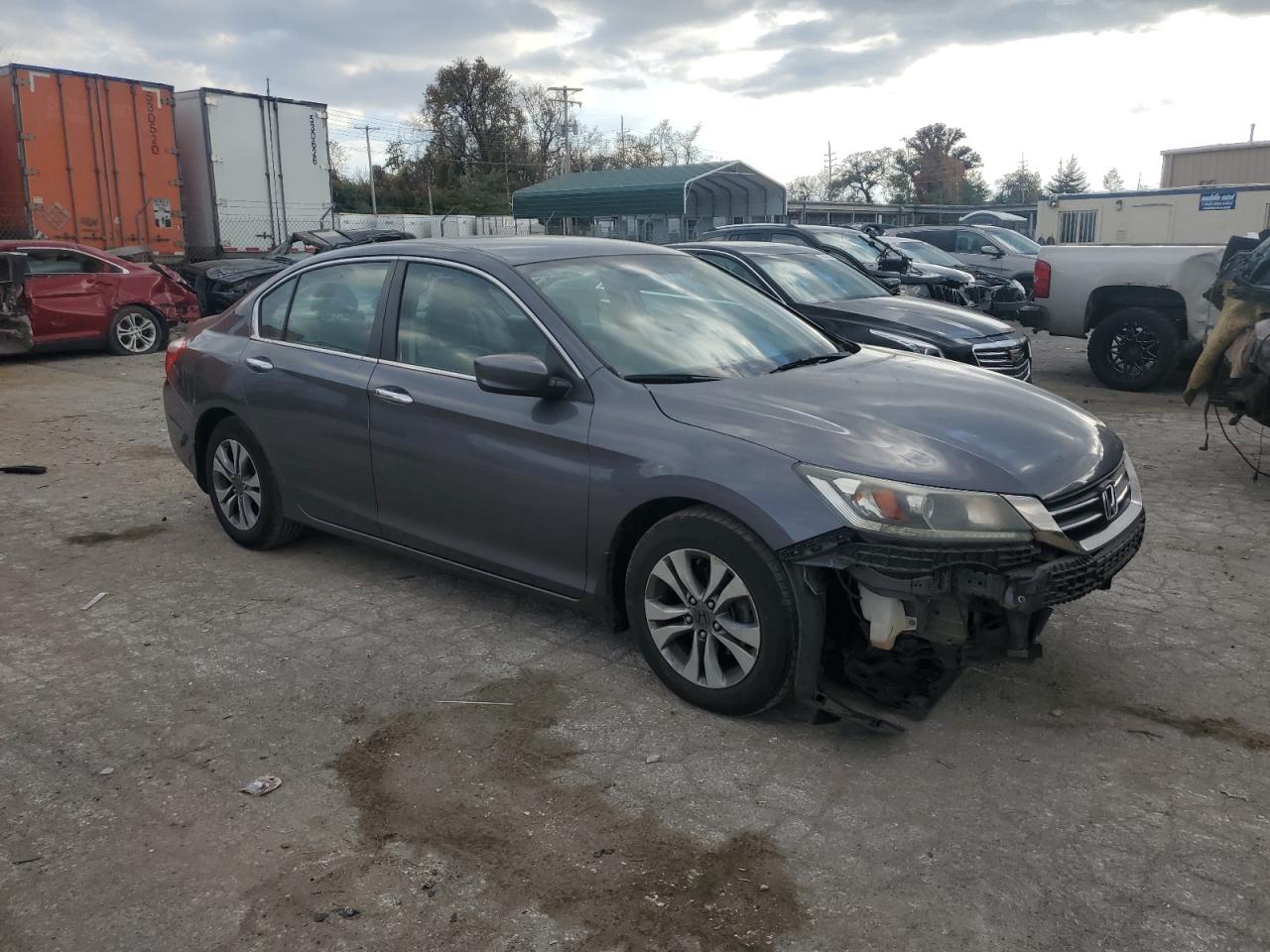 2013 Honda Accord VIN 1HGCR2F38DA103281 Copart auction photo, front end damage thumbnail 4