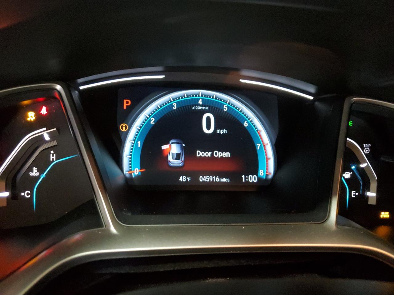 2017 Honda Civic VIN 2HGFC3B3XHH358001 Copart auction photo, front end / undercarriage damage thumbnail 9