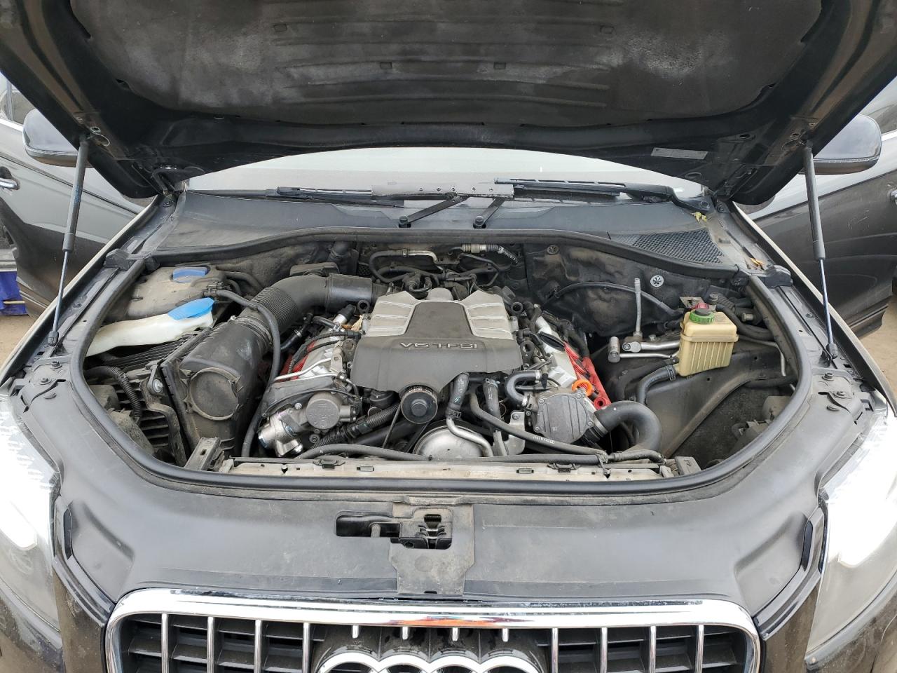 2014 Audi Q7 VIN WA1LGAFEXED001104 Copart auction photo, front end damage thumbnail 14