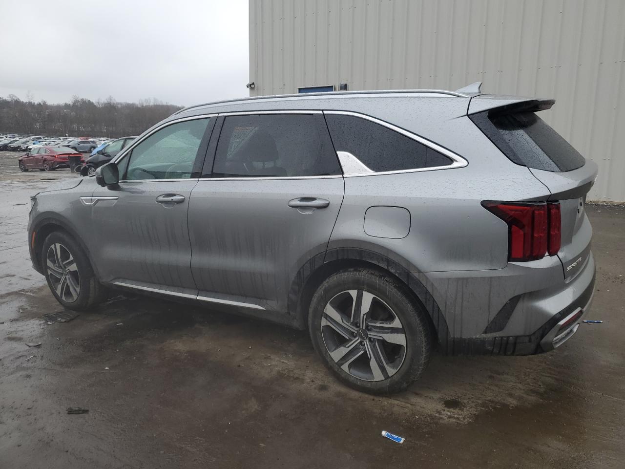 2023 KIA Sorento VIN KNDRMDLG5P5146709 Copart auction photo, front end / side damage thumbnail 2
