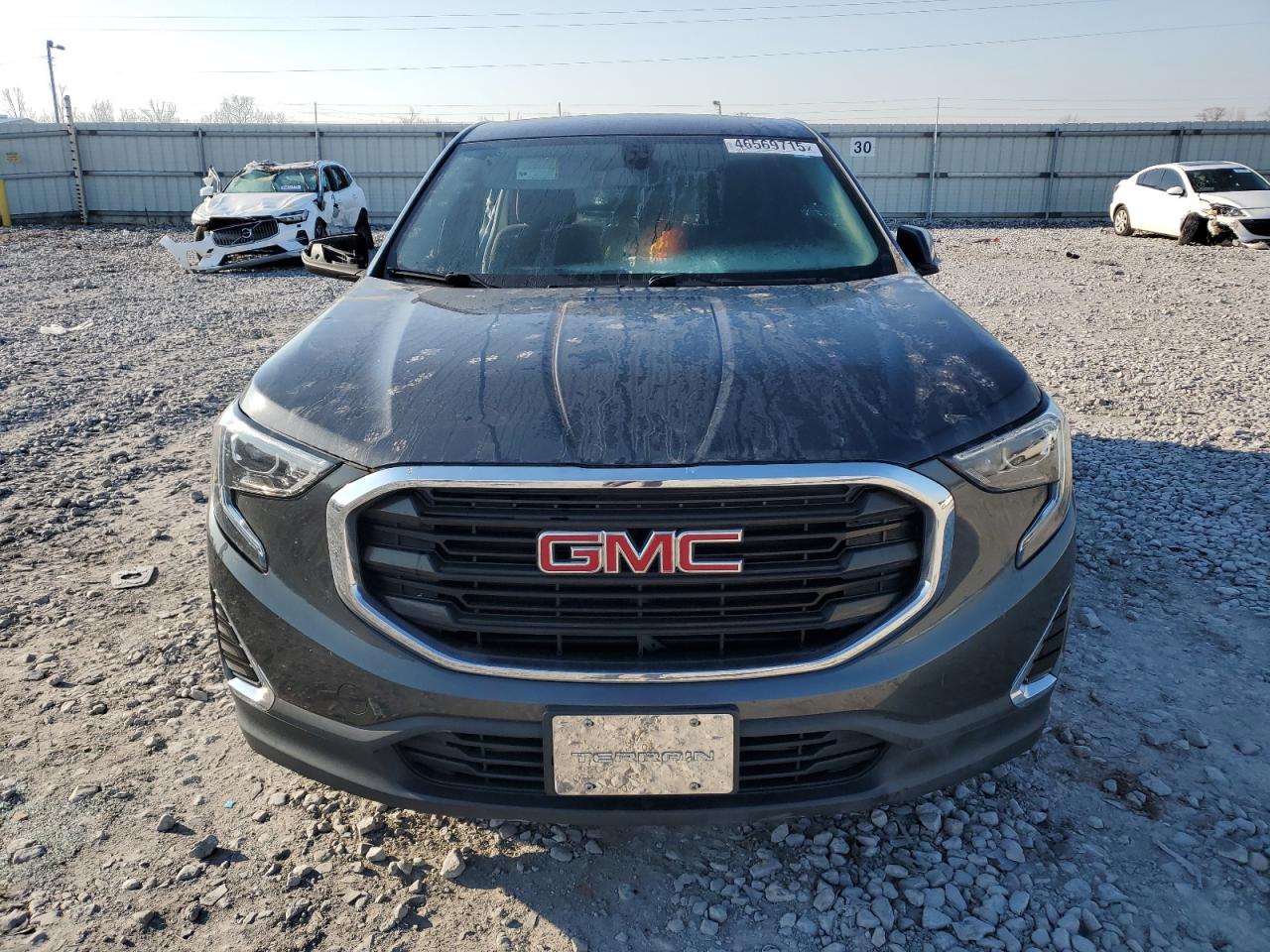 2018 GMC Terrain VIN 3GKALMEV7JL249556 Copart auction photo, side damage thumbnail 5