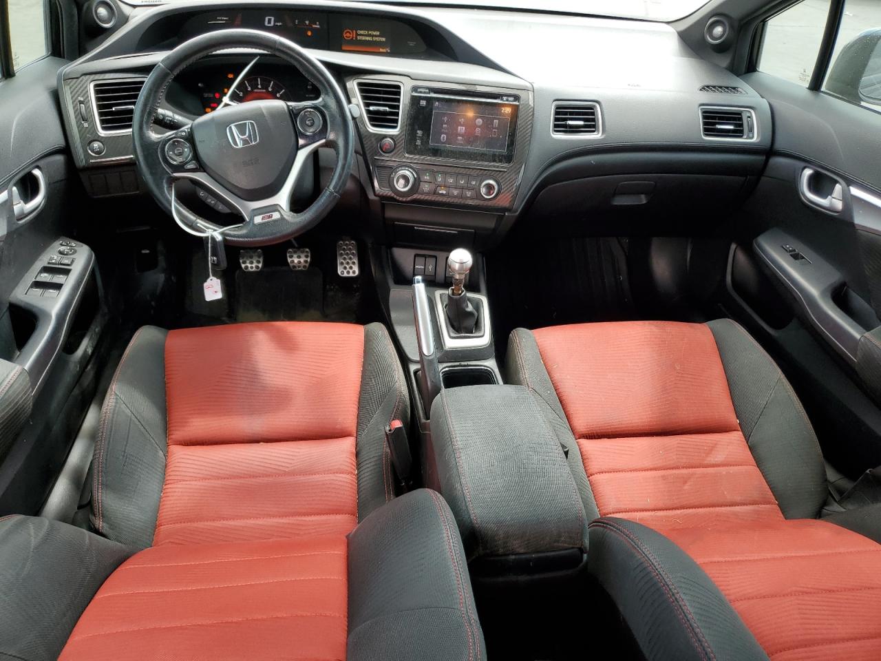 2014 Honda Civic VIN 2HGFB6E50EH702318 Copart auction photo, front end damage thumbnail 8