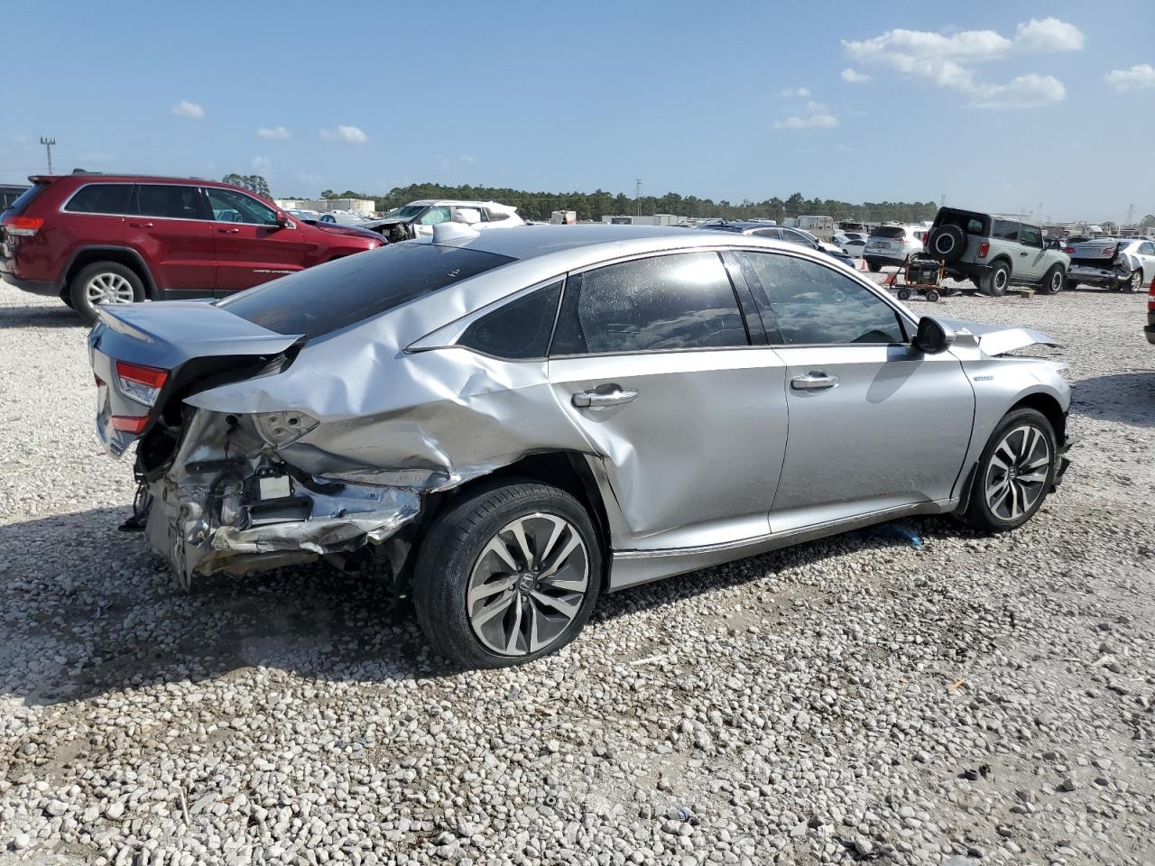 2018 Honda Accord VIN 1HGCV3F96JA011443 Copart auction photo, rear end / front end damage thumbnail 3