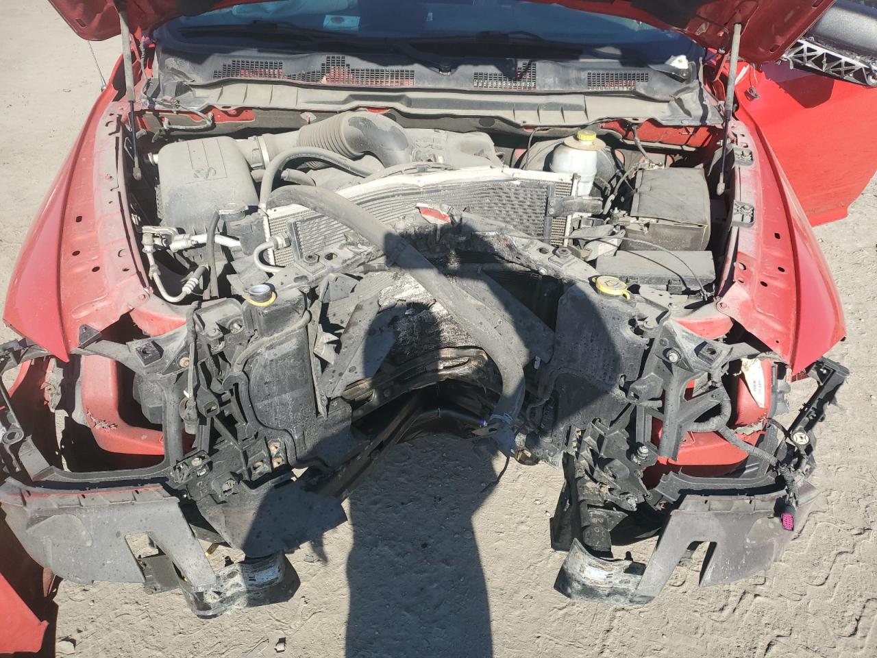 2014 RAM 1500 VIN 1C6RR7HT2ES250105 Copart auction photo, front end / side damage thumbnail 12