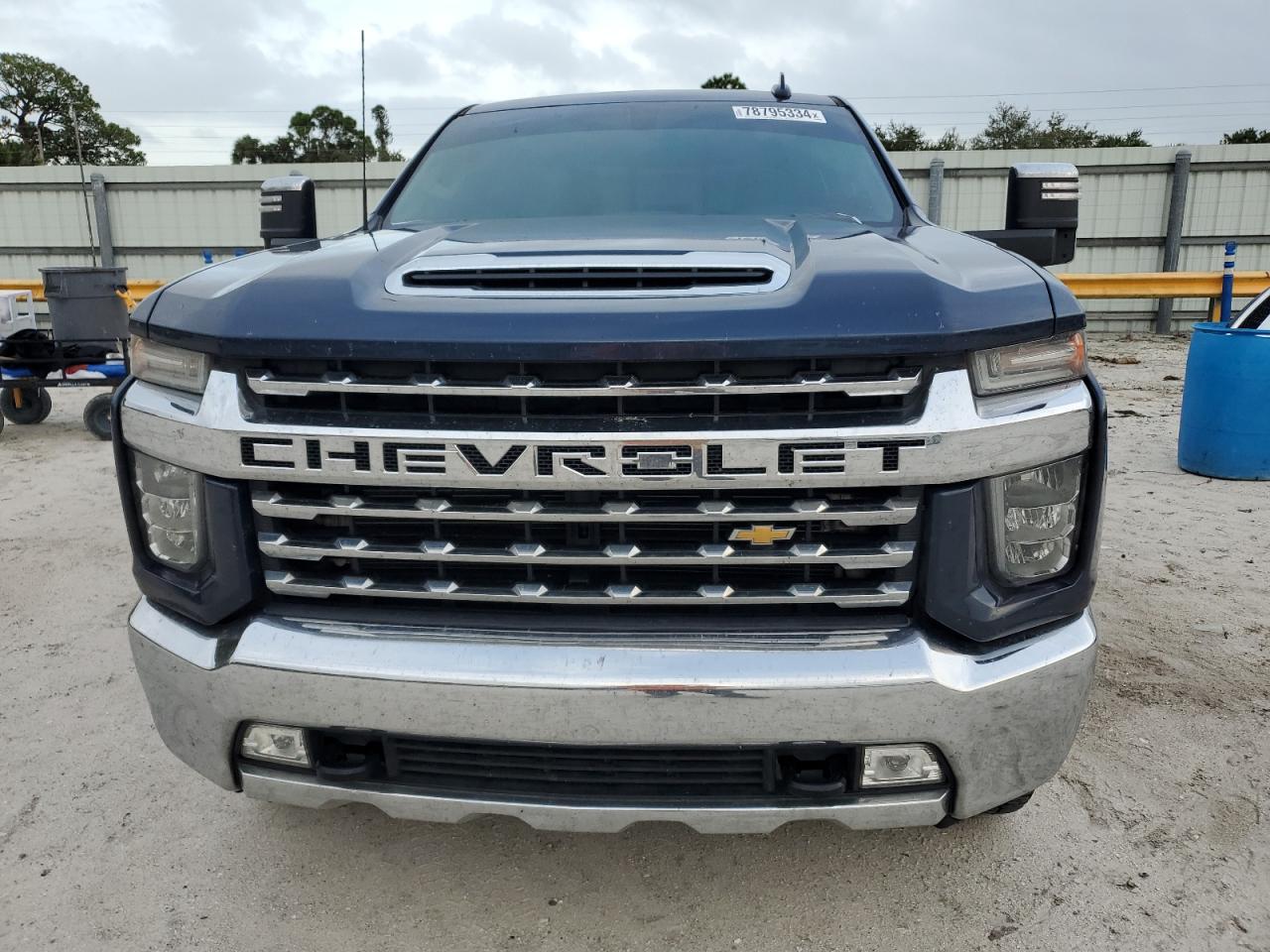 2022 Chevrolet Silverado VIN 2GC4YPEY3N1214350 Copart auction photo, side / rear end damage thumbnail 5