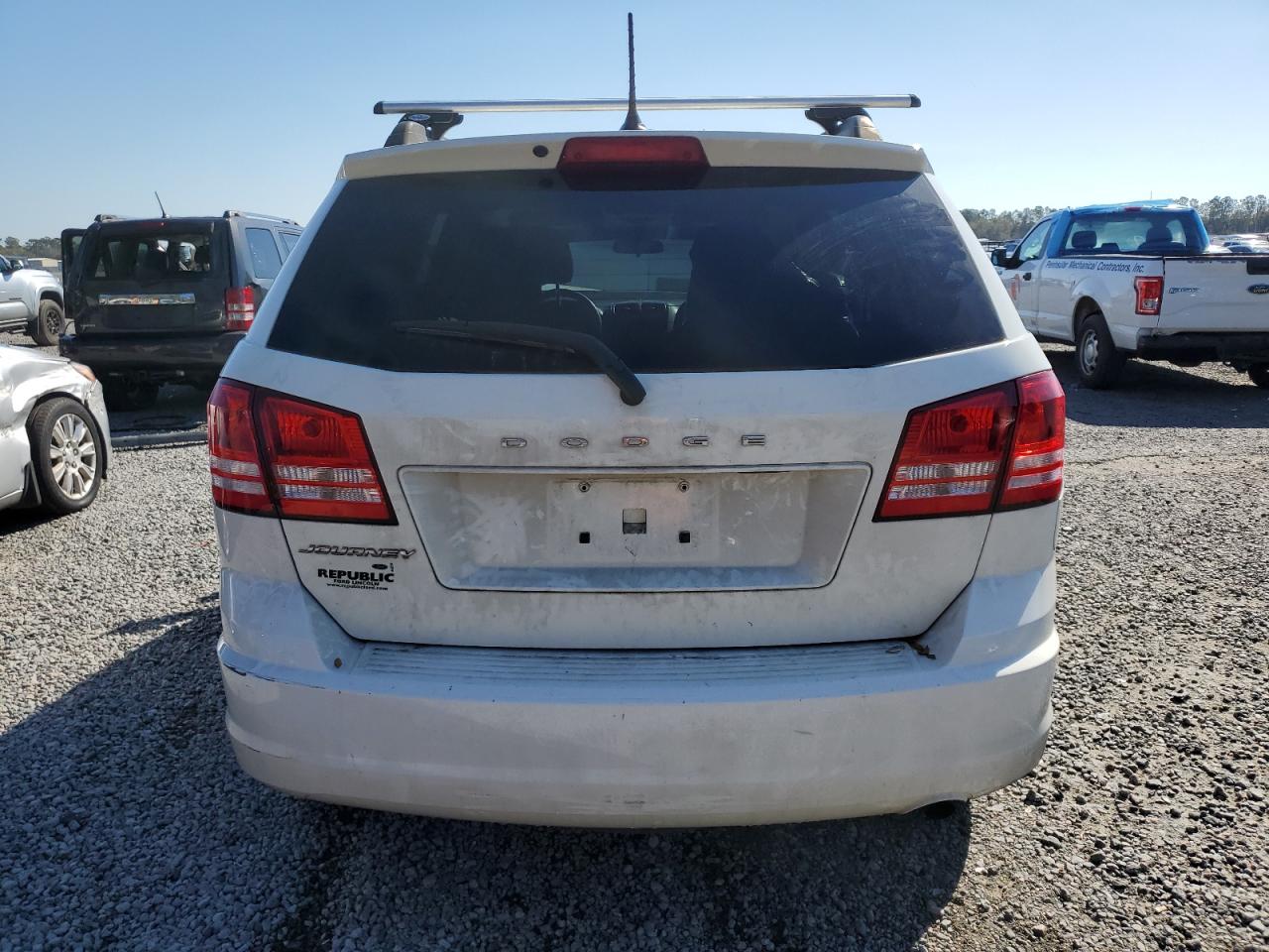 2018 Dodge Journey VIN 3C4PDCAB7JT212404 Copart auction photo, front end / side damage thumbnail 6