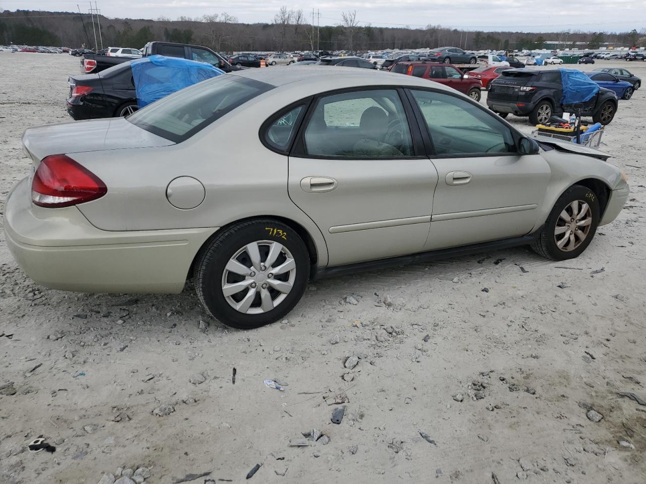 2007 Ford Taurus VIN 1FAFP53U67A117318 Copart auction photo, front end damage thumbnail 3