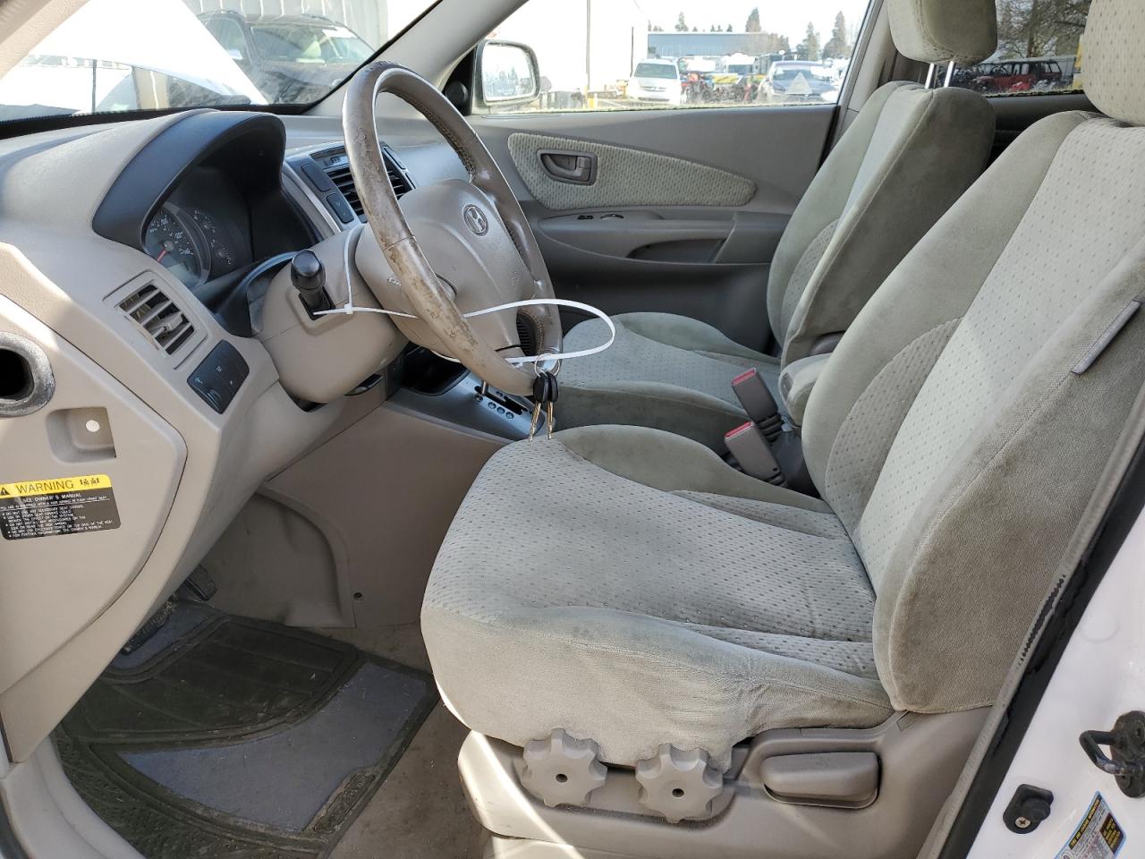 2005 Hyundai Tucson VIN KM8JN12D25U158654 Copart auction photo, normal wear damage thumbnail 7