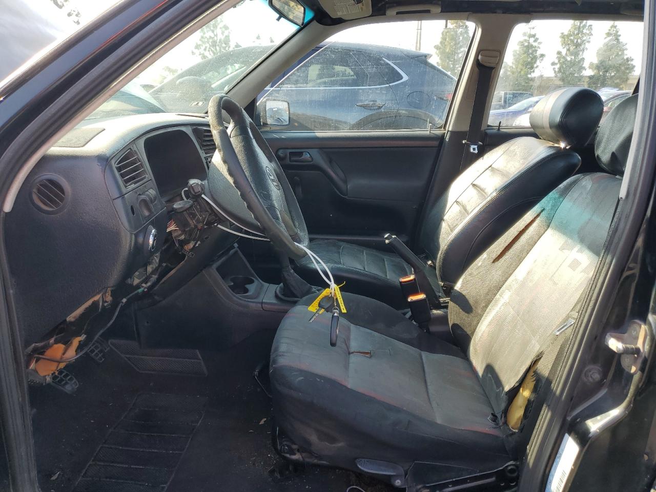 1997 Volkswagen Jetta VIN 3VWVB81H0VM117310 Copart auction photo, all over damage thumbnail 7