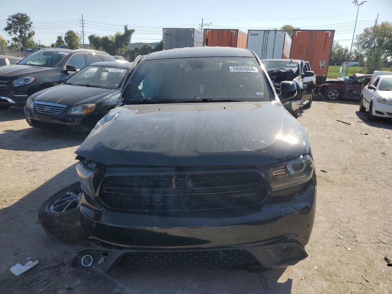2017 Dodge Durango VIN 1C4SDJCT6HC704061 Copart auction photo, side / front end damage thumbnail 5