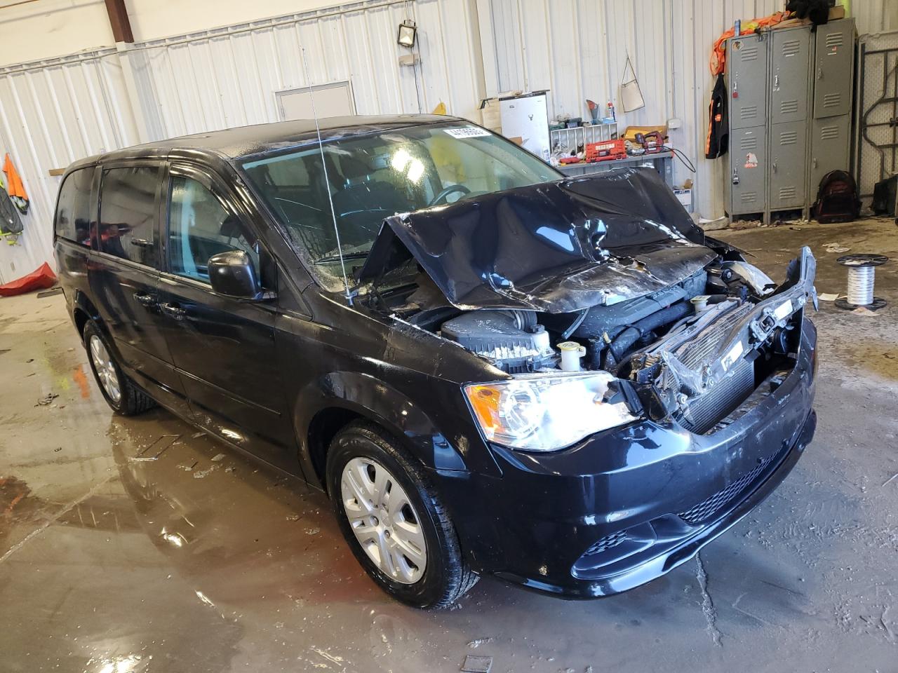 2016 Dodge Caravan VIN 2C4RDGBG6GR374482 Copart auction photo, front end damage thumbnail 4