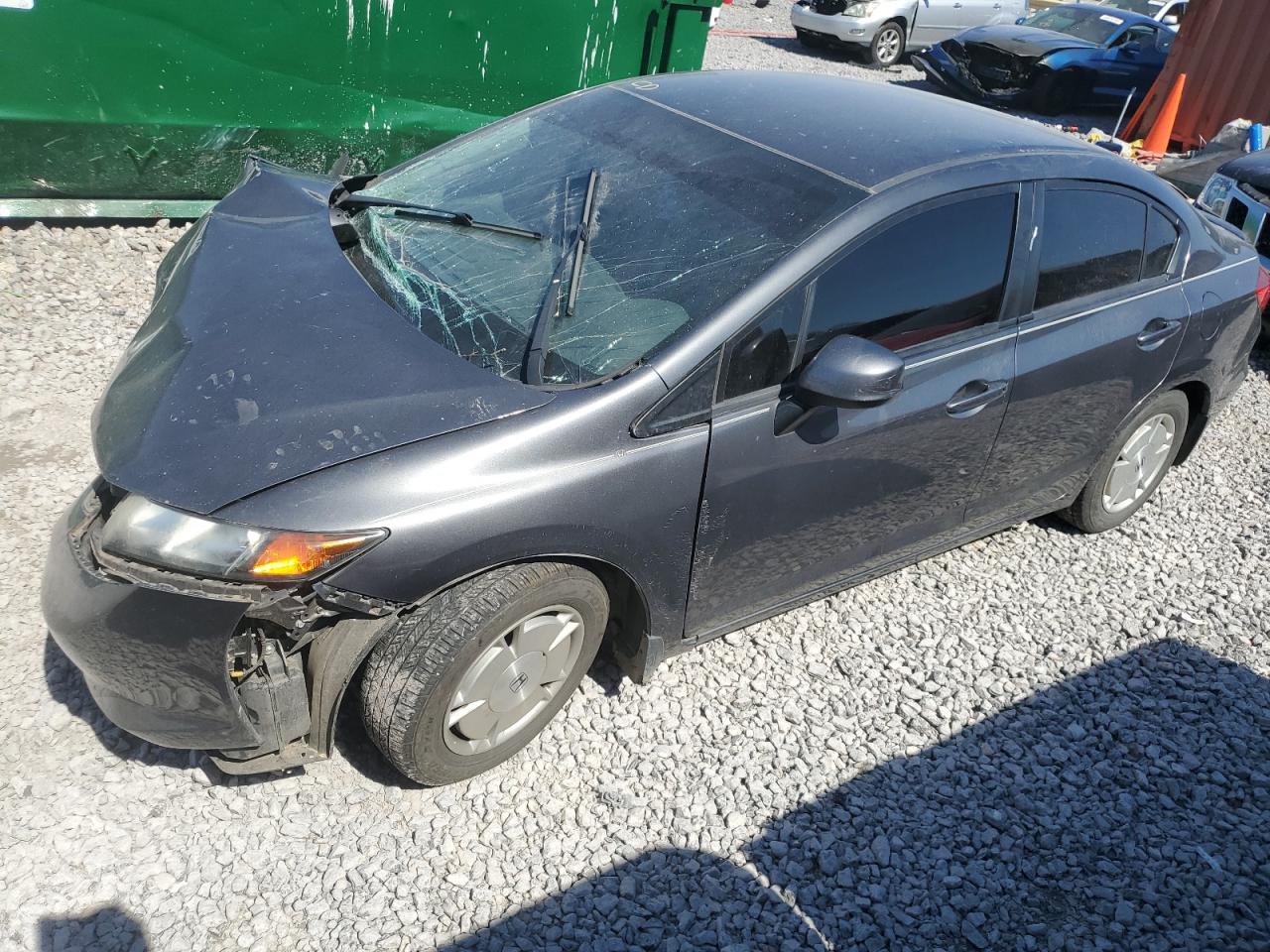 2012 Honda Civic VIN 2HGFB2F61CH550661