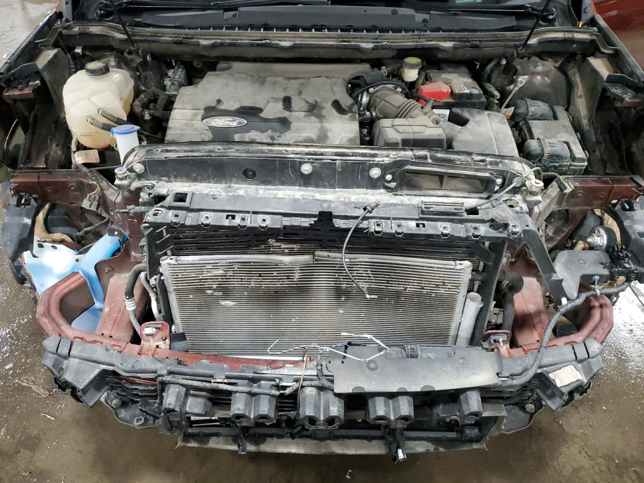 2015 Ford Edge VIN 2FMTK3J88FBB60742 Copart auction photo, front end damage thumbnail 13