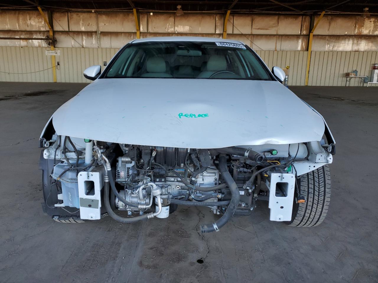 2016 KIA Optima VIN 5XXGU4L31GG080661 Copart auction photo, front end damage thumbnail 5