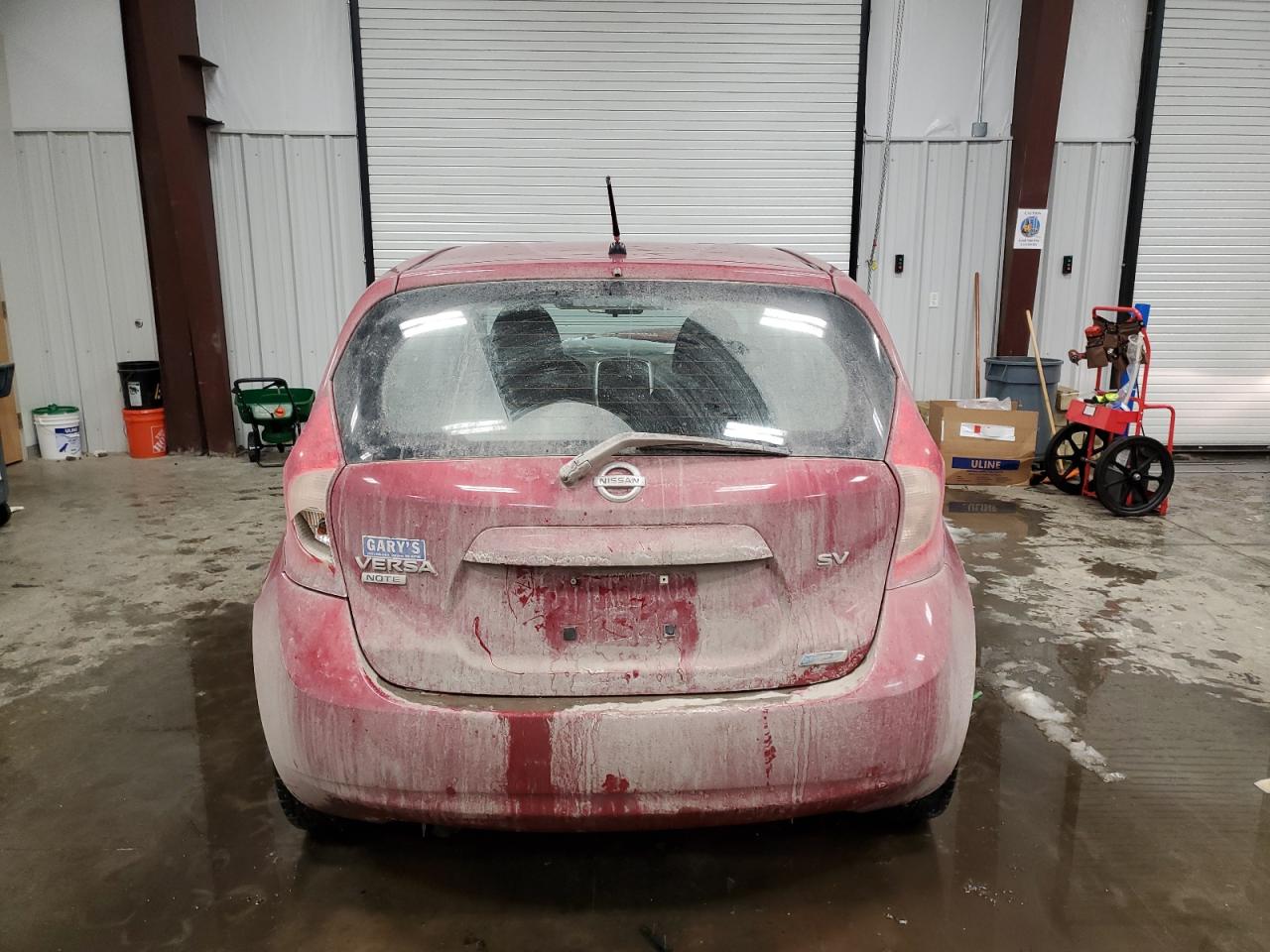 2015 Nissan Versa VIN 3N1CE2CP3FL420501 Copart auction photo, front end damage thumbnail 6