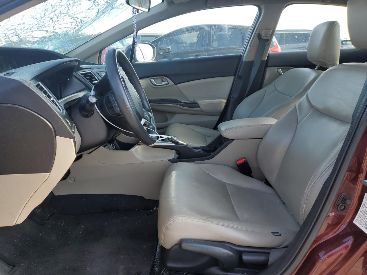 2015 Honda Civic VIN 19XFB2F53FE106123 Copart auction photo, front end / minor dent/scratches damage thumbnail 7