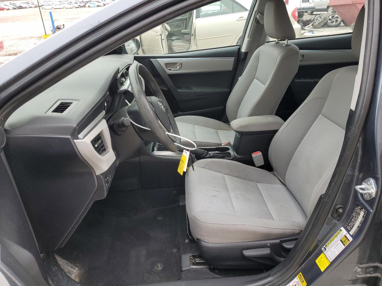 2016 Toyota Corolla VIN 2T1BURHE0GC710226 Copart auction photo, side / rear end damage thumbnail 7
