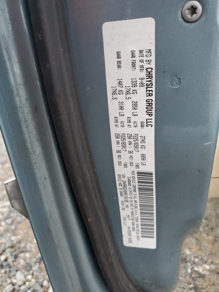 2010 Chrysler Town & Country VIN 2A4RR6DX6AR150185 Copart auction photo, all over damage thumbnail 13