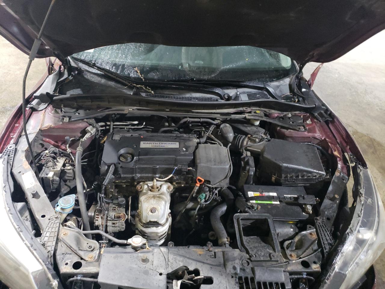 2014 Honda Accord VIN 1HGCR2F54EA170186 Copart auction photo, front end damage thumbnail 11