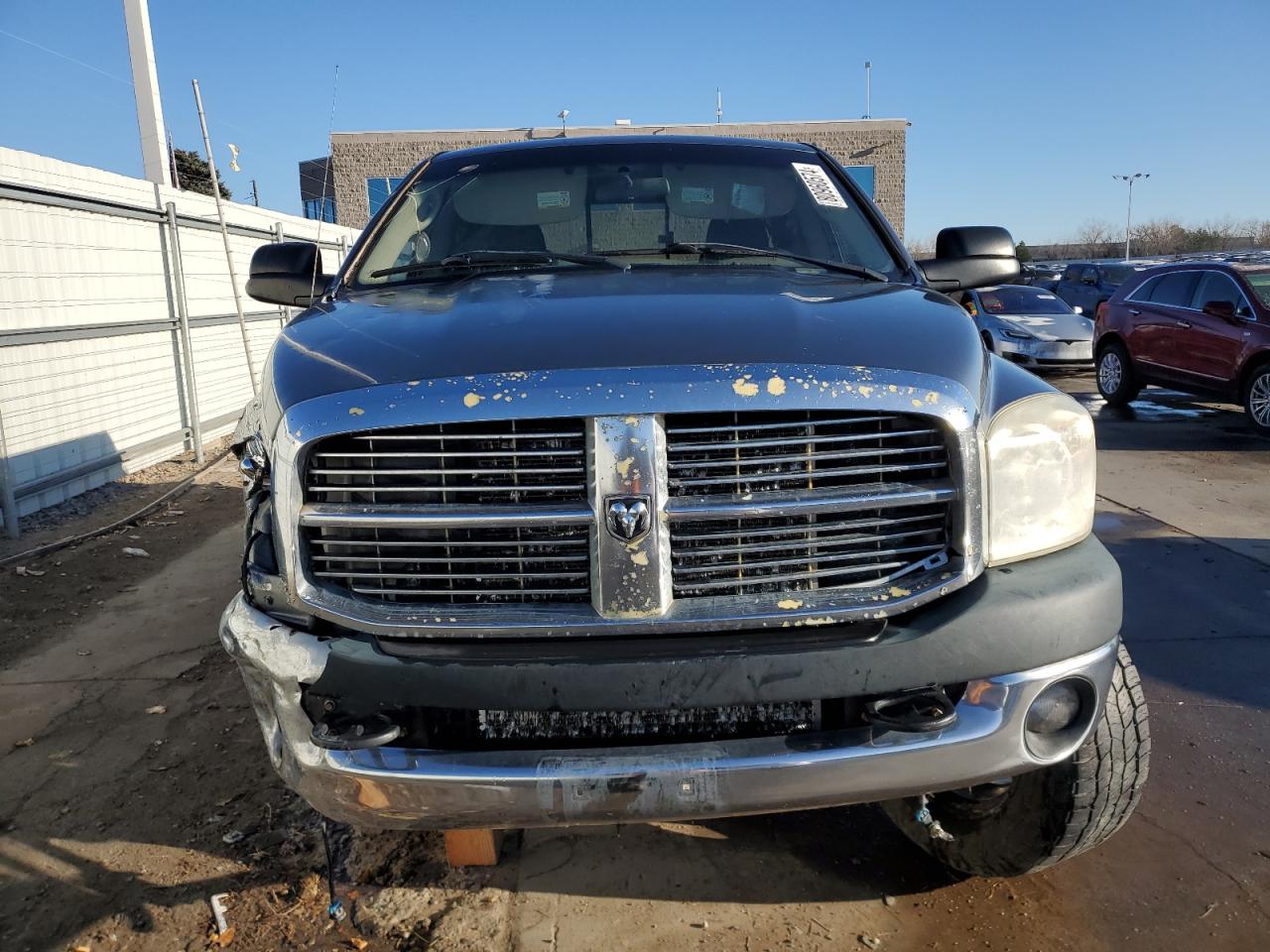 2008 Dodge RAM VIN 3D7KS28A48G107657 Copart auction photo, front end damage thumbnail 5