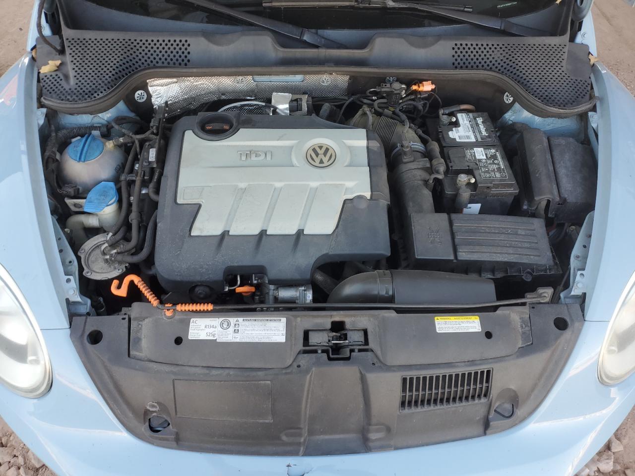 2013 Volkswagen Beetle VIN 3VWJL7AT5DM617326 Copart auction photo, minor dent/scratches damage thumbnail 11