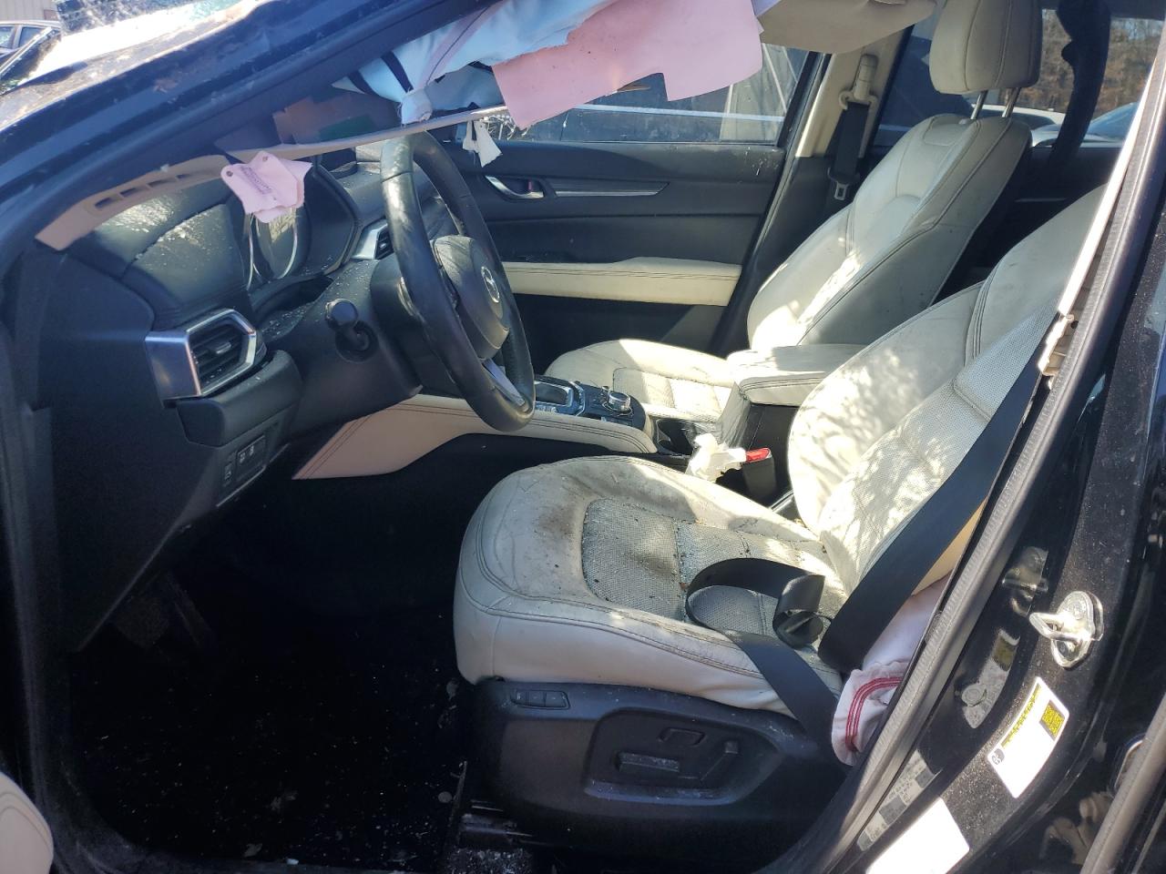 2018 Mazda CX-5 VIN JM3KFBDM8J0355586 Copart auction photo, rollover damage thumbnail 7