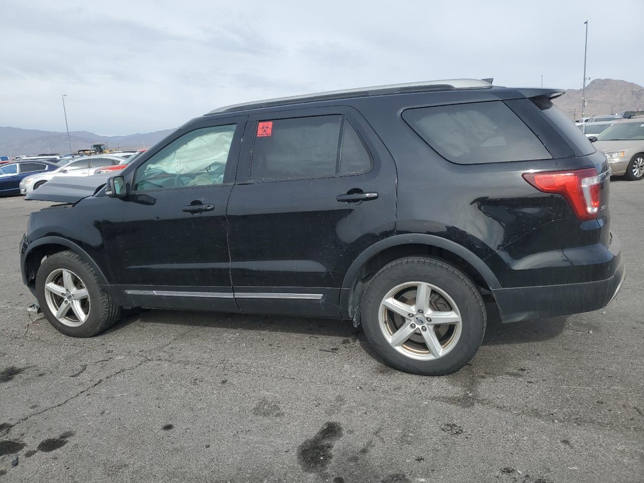 2016 Ford Explorer VIN 1FM5K8D82GGC71797 Copart auction photo, front end damage thumbnail 2