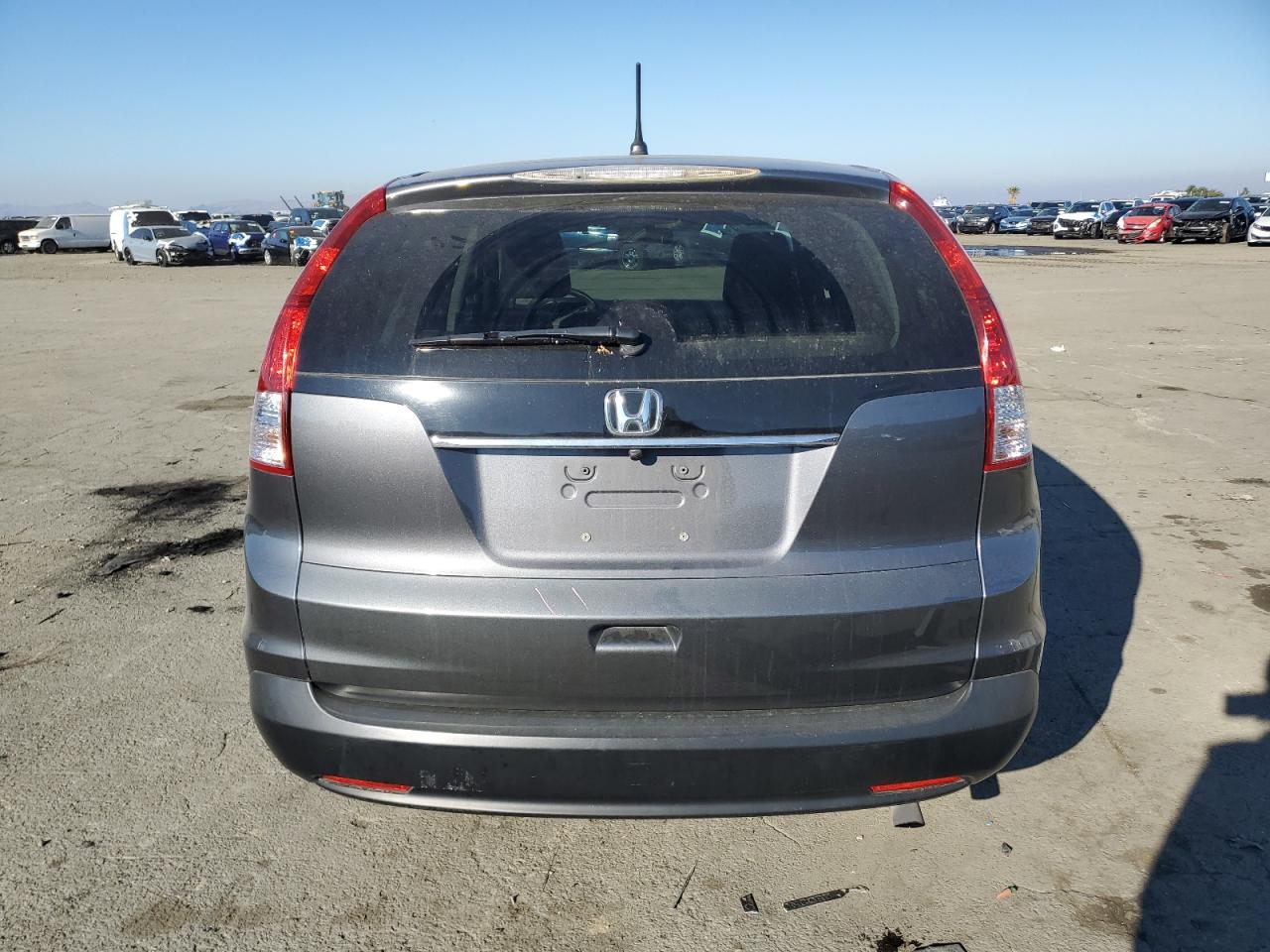 2012 Honda CR-V VIN JHLRM4H5XCC027019 Copart auction photo, side / rear end damage thumbnail 6