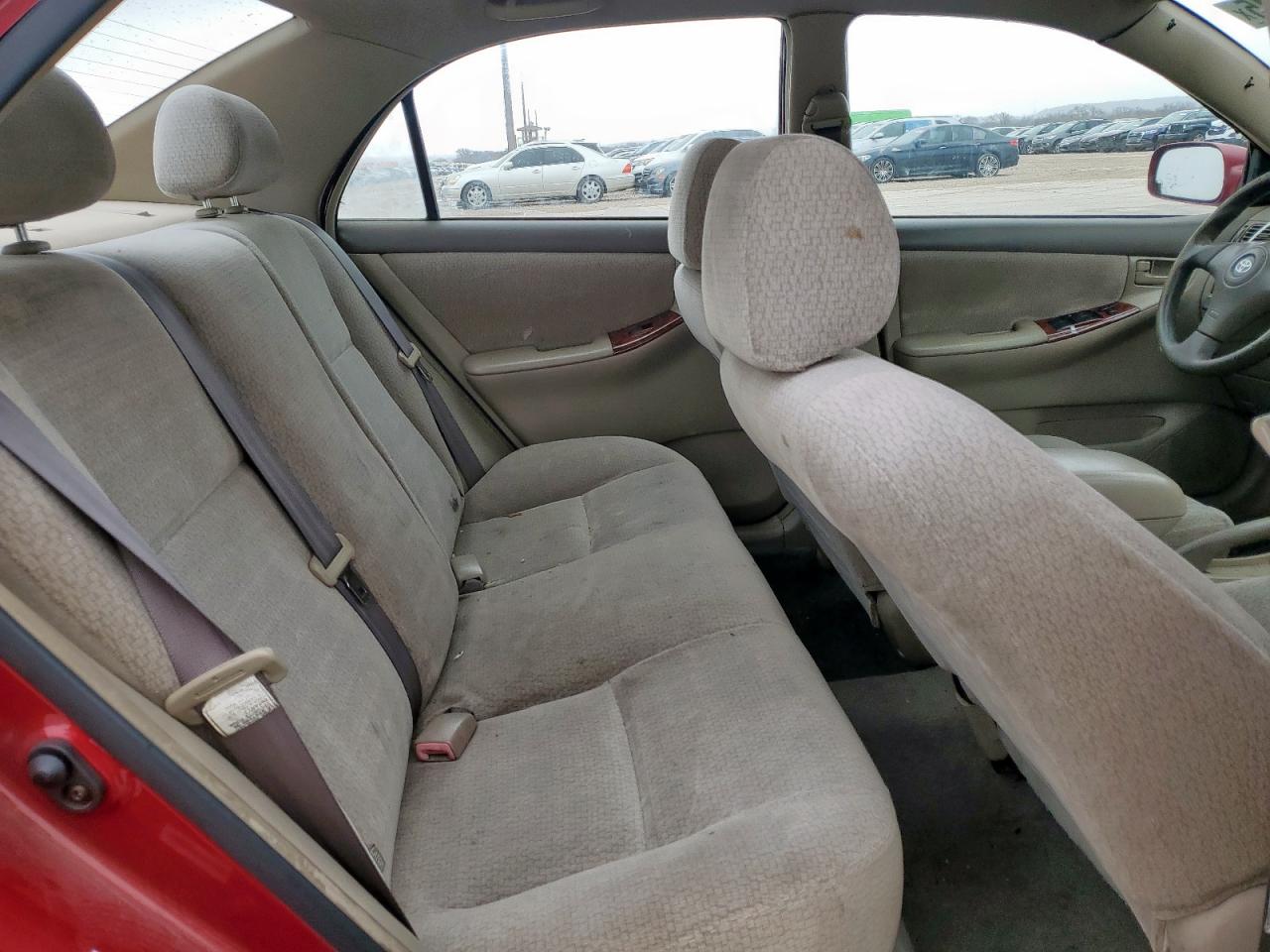 2004 Toyota Corolla VIN 1NXBR32E84Z284562 Copart auction photo, hail damage thumbnail 10