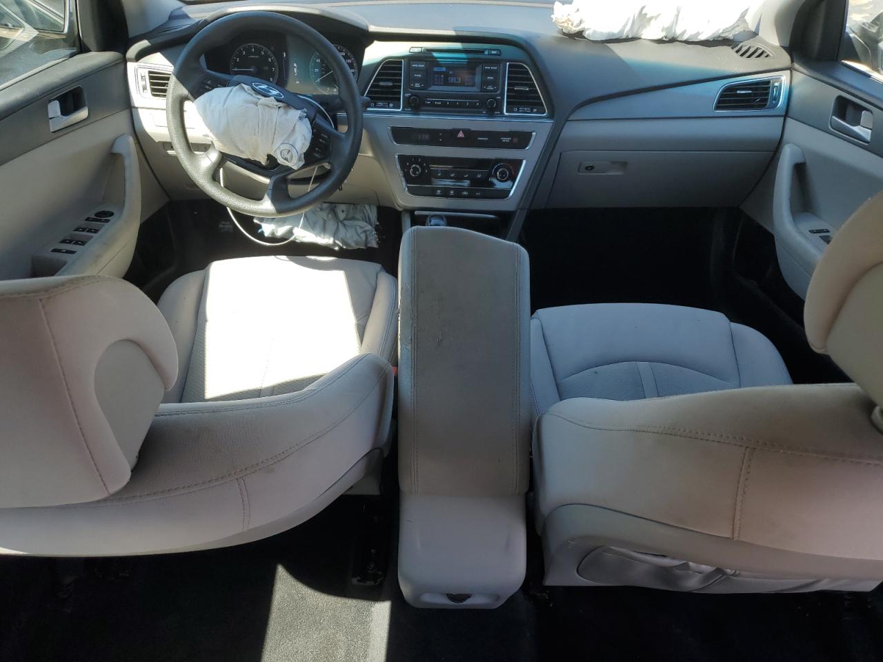 2015 Hyundai Sonata VIN 5NPE24AF7FH129083 Copart auction photo, front end / rear end damage thumbnail 8