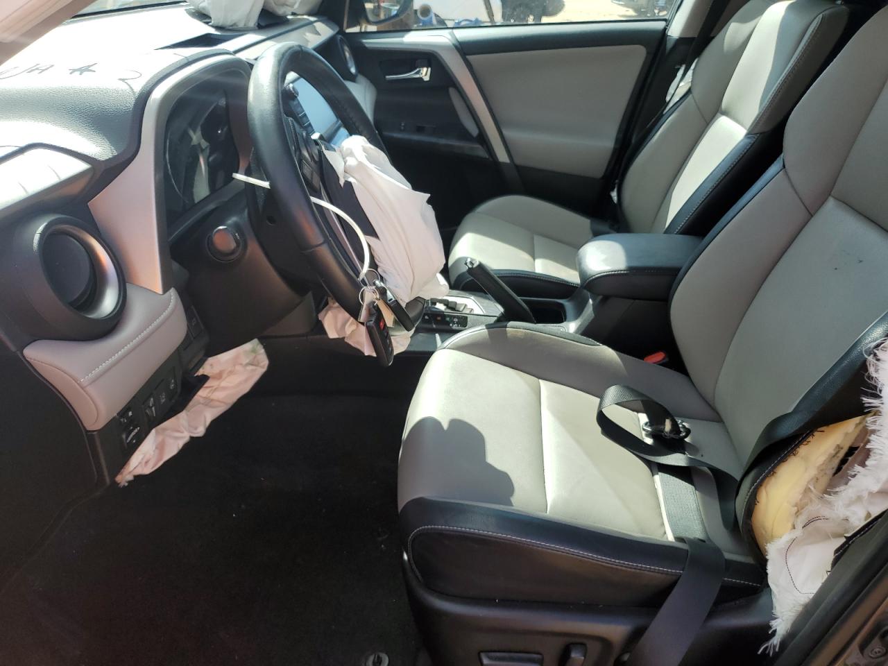 2017 Toyota RAV 4 VIN 2T3YFREV2HW380010 Copart auction photo, front end damage thumbnail 7