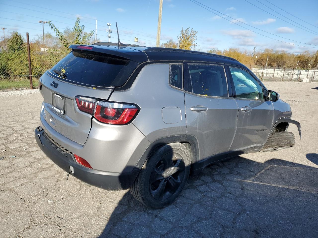 2019 Jeep Compass VIN 3C4NJCBB5KT636678 Copart auction photo, all over / mechanical damage thumbnail 3