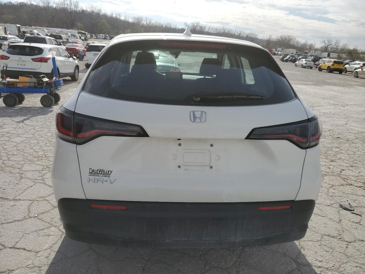 2023 Honda HR-V VIN 3CZRZ2H36PM741228 Copart auction photo, front end damage thumbnail 6
