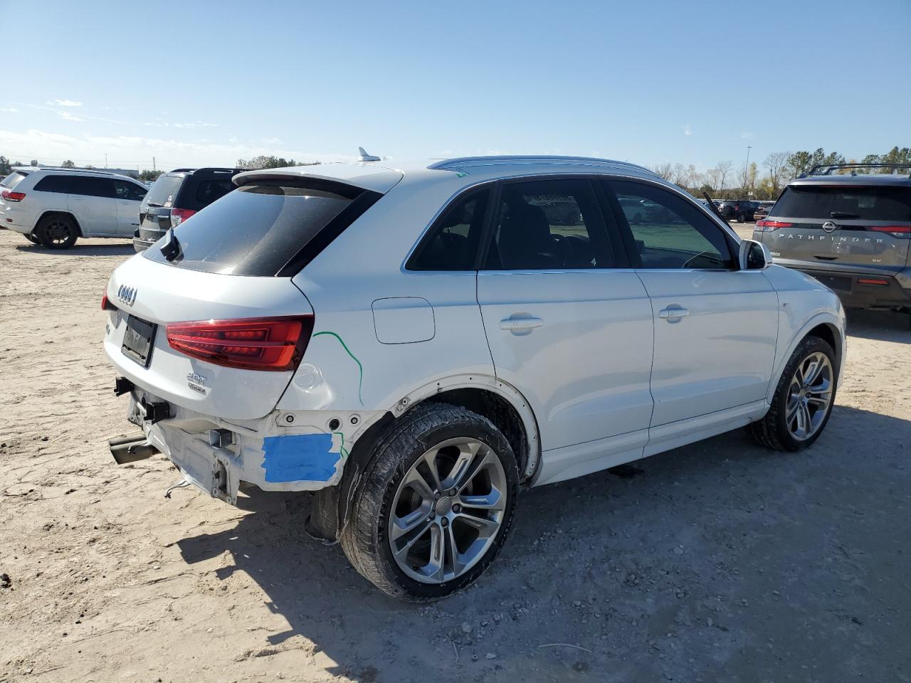 2016 Audi Q3 VIN WA1GFCFS0GR024466 Copart auction photo, rear end damage thumbnail 3